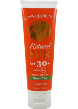 Aubrey Organics Natural Sun SPF30 Green Tea Sunscreen